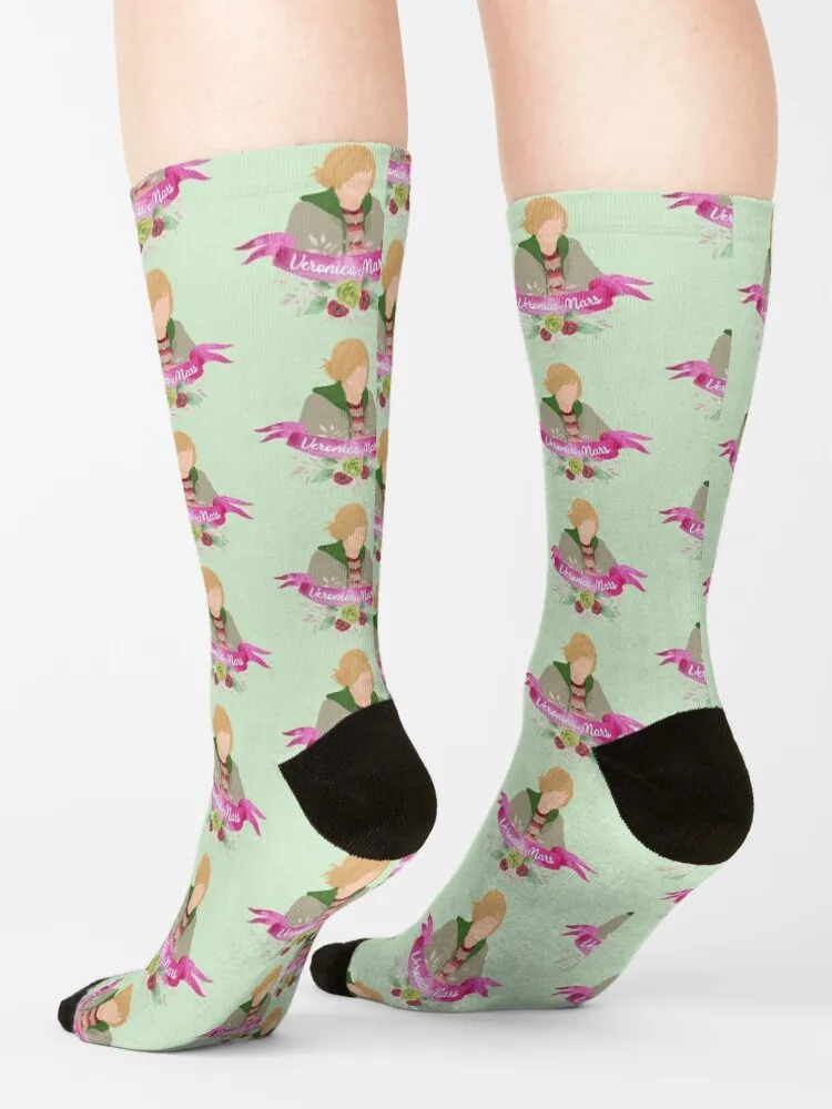 Calcetines veronica mars para hombre y mujer, calcetín divertido