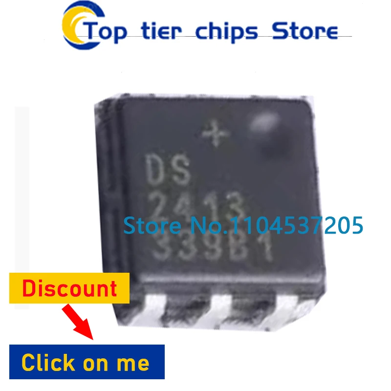 10 חתיכות DS2405 DS2405P SOJ-6 DS2413P DS2413 1100H 2100H SOJ-6 DS2417 DS2502