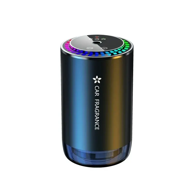 Car Perfume Aroma Diffuser Automatic Spray Deodorization Aroma Diffuser Colorful Atmosphere Light Car Aroma Diffuser