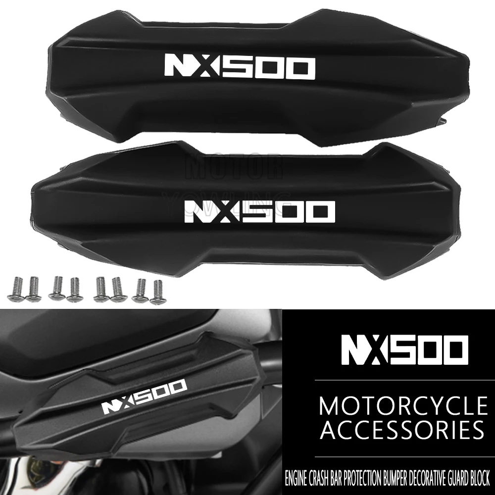 NX 500 Motorradzubehör Motorschutz Sturzbügel Stoßfänger Dekorativer Block FÜR HONDA NX500 NX400 2023 2024 2025 2026