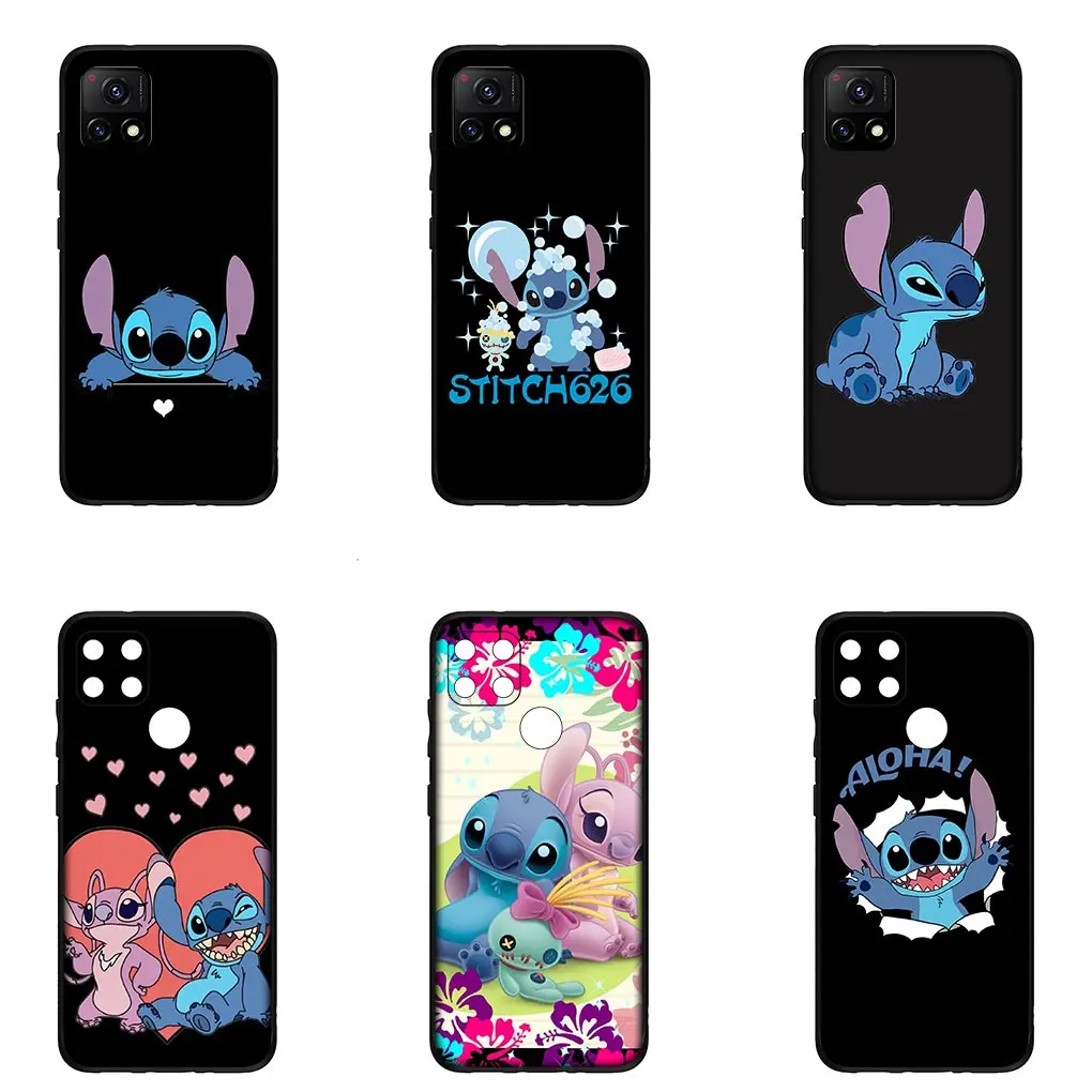 Lovely Lilo Stitch Film Anime Phone Cover for Samsung Galaxy Note 20 Ultra 10 8 9 S10 Lite S9 A6 A8 Plus A7 A9 Soft Case