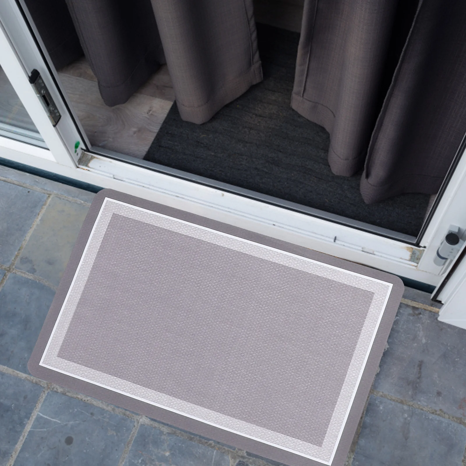 

2Pcs Non-Skid Kitchen Mats Diatomite Soft Comfortable Absorption Mat for Kitchens Bathrooms Doorways Kitchen Mats