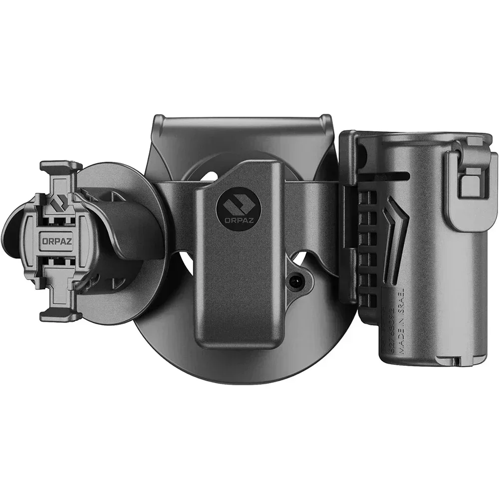T40 Series Holster Gun Belt Drop Leg Low Ride Molle Inserts Paddle Pepper Spray Bearing Adjustable Pistol Mag Handcuff