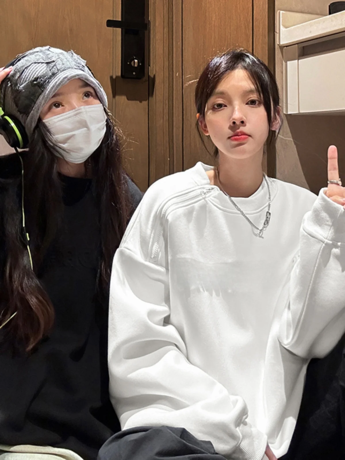 

Loose Men's Hoodie Spring Autumn High Street Heavyweight Zipper Jaet Casual Trendy Brand Streetwear Comfortable Sweatirt