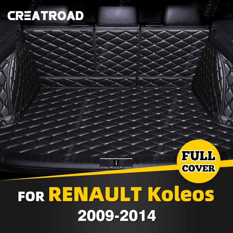 

Auto Full Coverage Trunk Mat For Renault Koleos 2009-2014 13 12 11 10 Car Boot Cover Pad Cargo Interior Protector Accessories