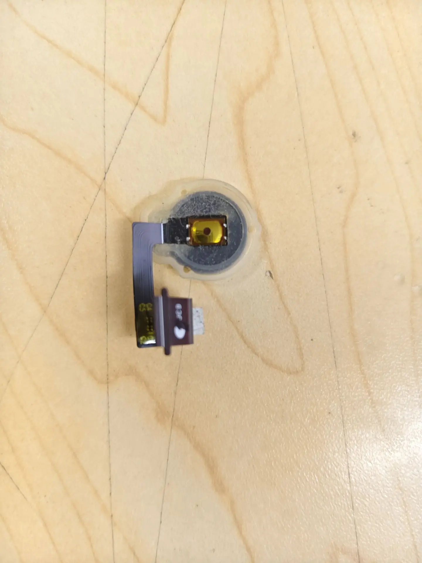 Used Home Button FingerPrint Touch Sensor Flex Cable Ribbon for Huawei X Pro MRG MRGF MRGFG Power Button Gray