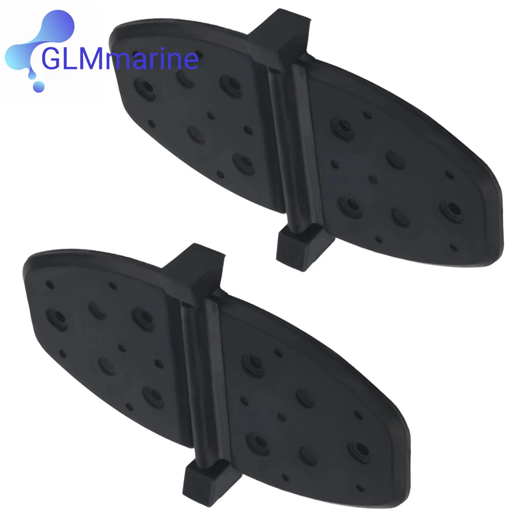 

2 Pcs 807166A2 Boat Exhaust Water Shutter Kit Compatible with Mercruiser 4.3L V6 262 MAG Marine Stern Drive Motors Models