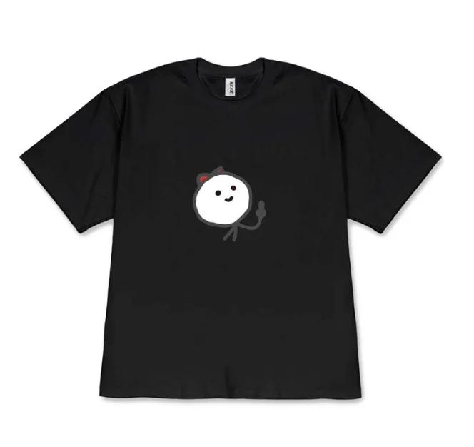 Cute Bestie Best Friend T-Shirt Short-sleeved Shirt Funny Smiley Graphic Tee Vintage Clothes for Daily Wear Korean Style Simple