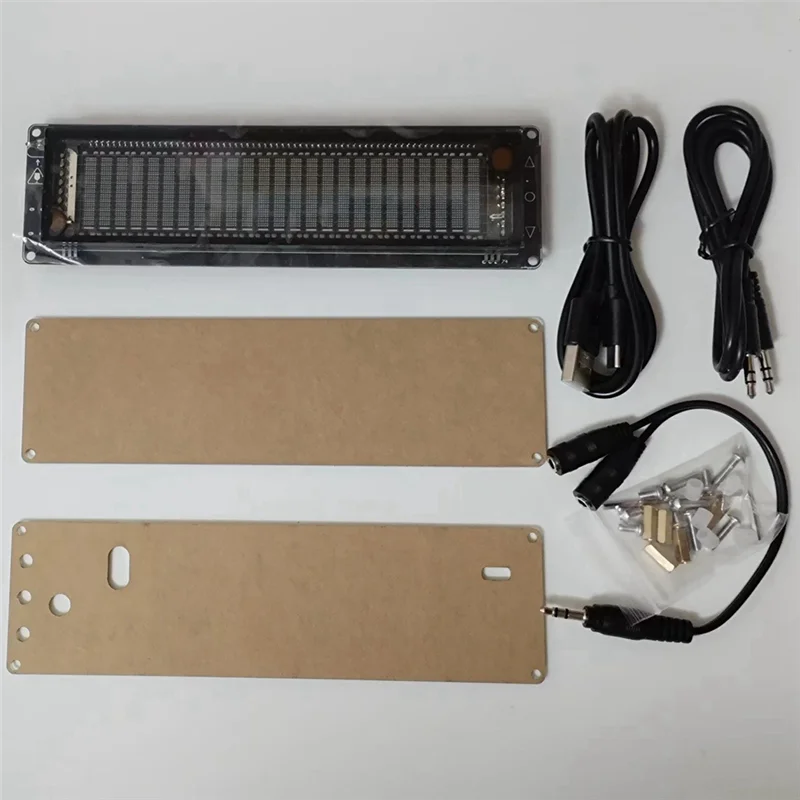 A26F-AK2515VFD Voice Controlled Music Spectrum Indicator Light, Electronic Digital Clock, Voice Controlled By Wire