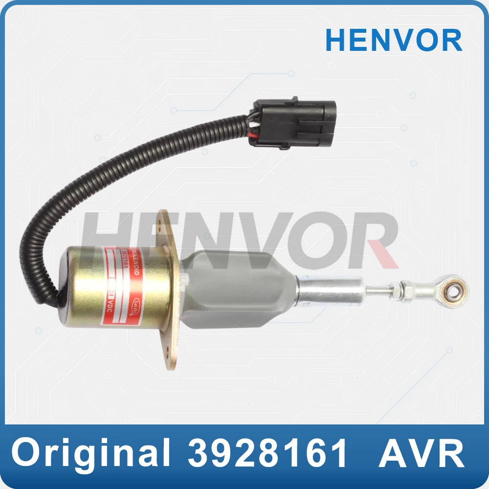 12V/24V Diesel Generator Engine Fuel Shutoff Solenoid Valve 3928161 Flameout Switch