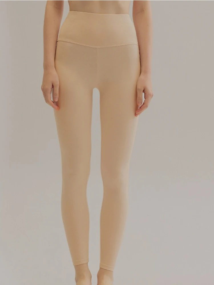 New Autumn Winter Women's High Waisted Slim Fit Underwear Leggings with Warm Bottom Thickened Hip Lifting Pants Female Clothing