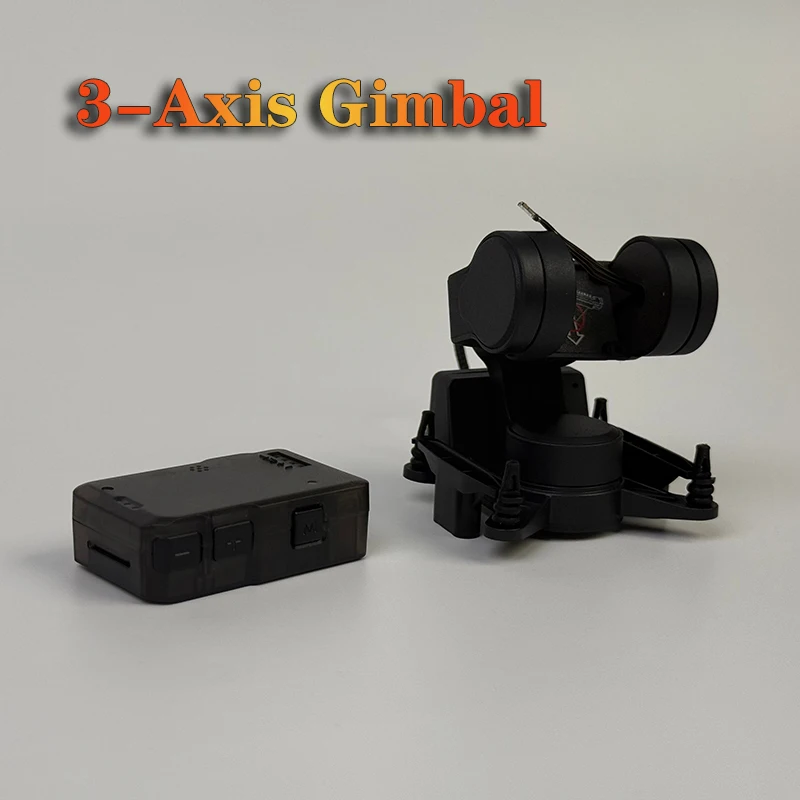 3-Axis Gimbal FPV Racing Drone Increased Stability PTZ Support Compatible DJI O3 CADDX Walksnail Mavlink/Sbus for Racing Drones