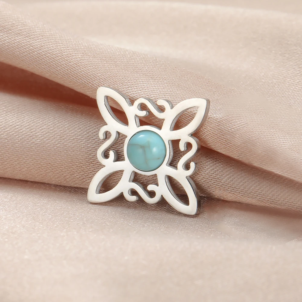 Dawapara Edelstahl Hexenknoten Charms für Halskette Ohrringe Trinity Knot Religiöse Symbole Anhänger DIY Schmuckherstellung – Detail 17