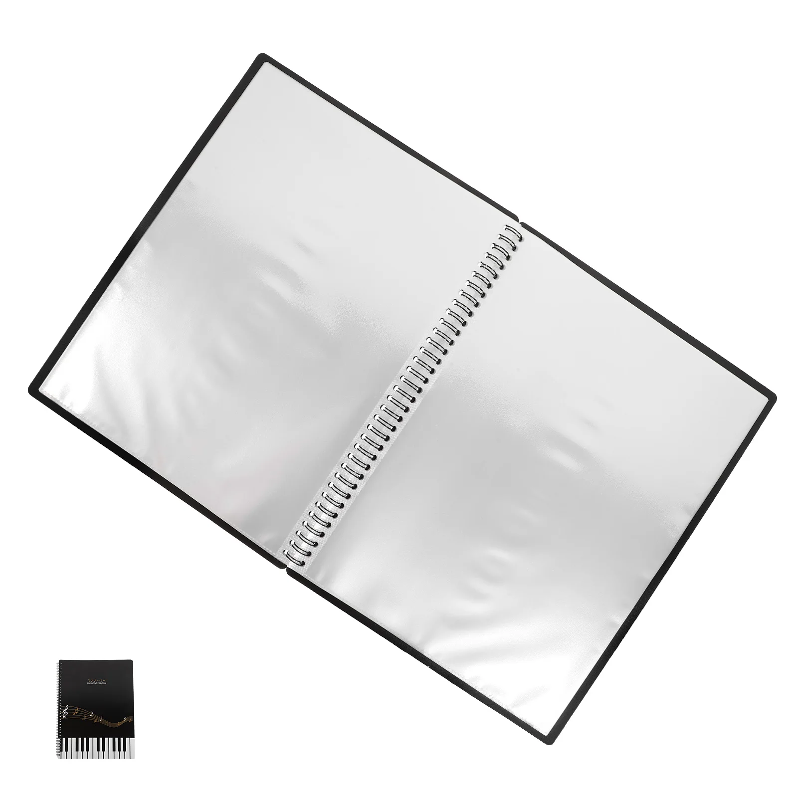 

Transparent Insert Bag of Information Book File Folder Document Holder Folders Binder Plastic Organiser Music Student Organizer