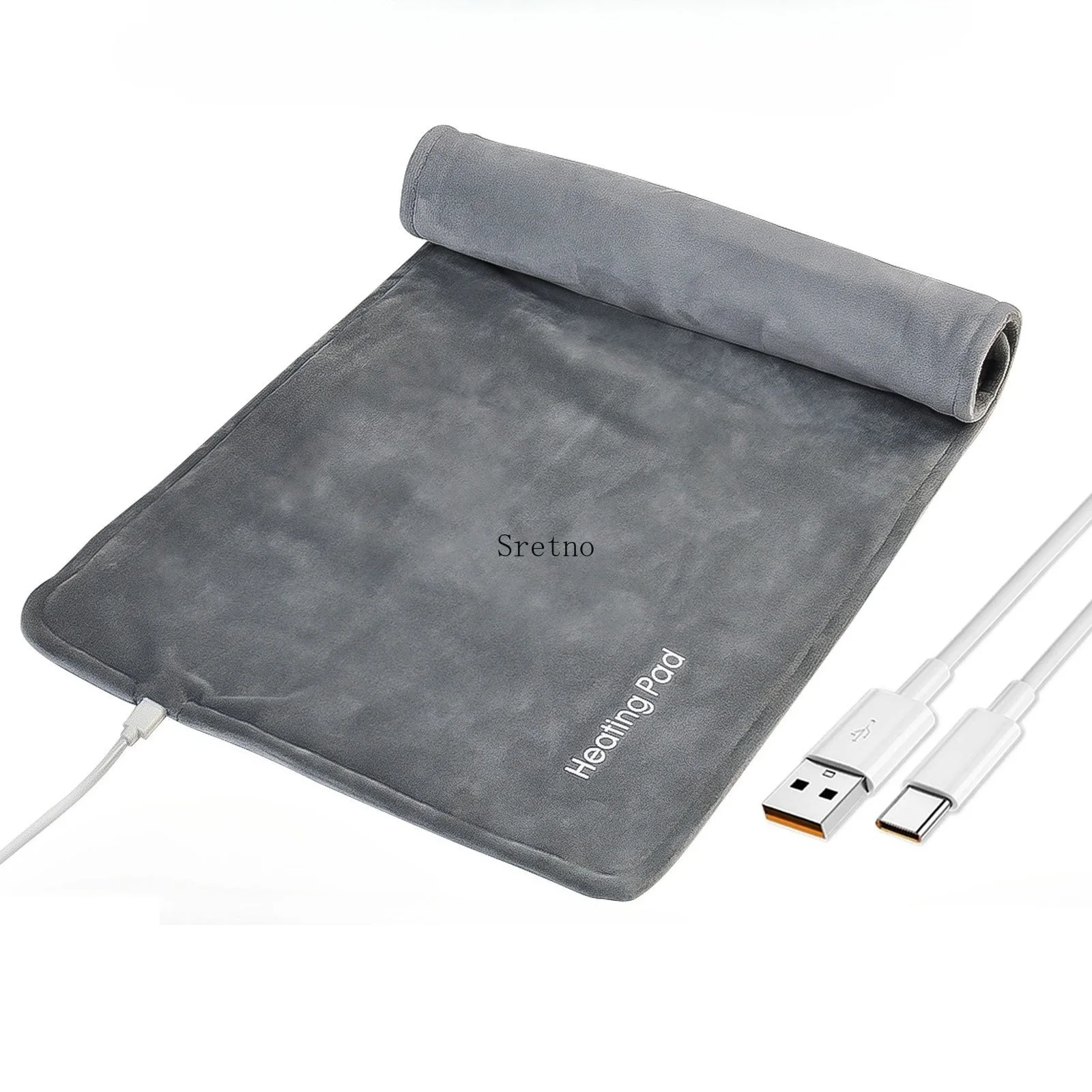 

SRETNO Electric Heating Pad Graphene USB Heating Pad Constant Temperature Body Warming, Hot Compress Therapy Electric Blankets