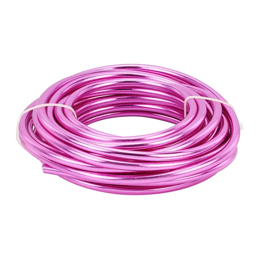 

500g 6mm Aluminum Wire 7m Colorful Bendable Metal Sculpt Wire for Jewelry Making DIY Bracelet Necklace Bonsai Tree Floral Crafts