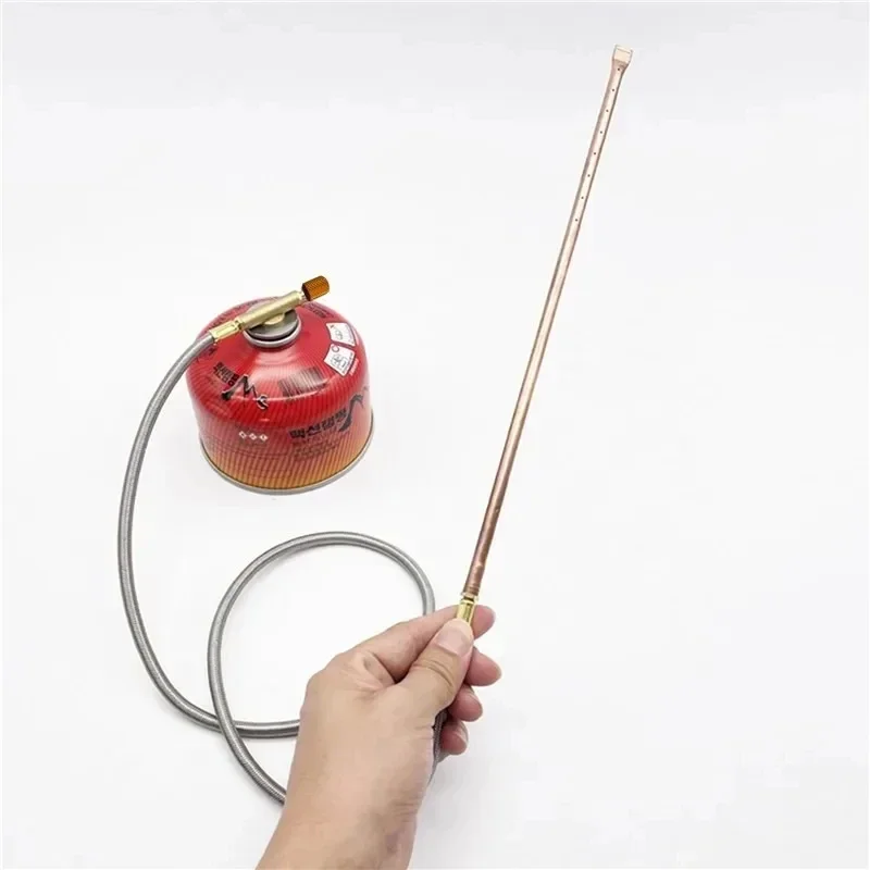 باليد الفحم النار الشاعل بندقية رذاذ للشواء في الهواء الطلق التخييم الحطب موقد كاتب المحمولة بندقية حريق #4