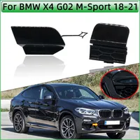 For BMW X4 G02 M-Sport Front Rear Bumper Towing Hook Cover Cap Hauling Shell Lid 2018 2019 2020 2021#51118064606 51128065134
