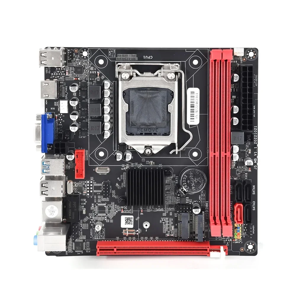 B75 computer motherboard desktop DDR3 memory support LGA1155 pin I3 I5 I7 CPU office and home use 16gb