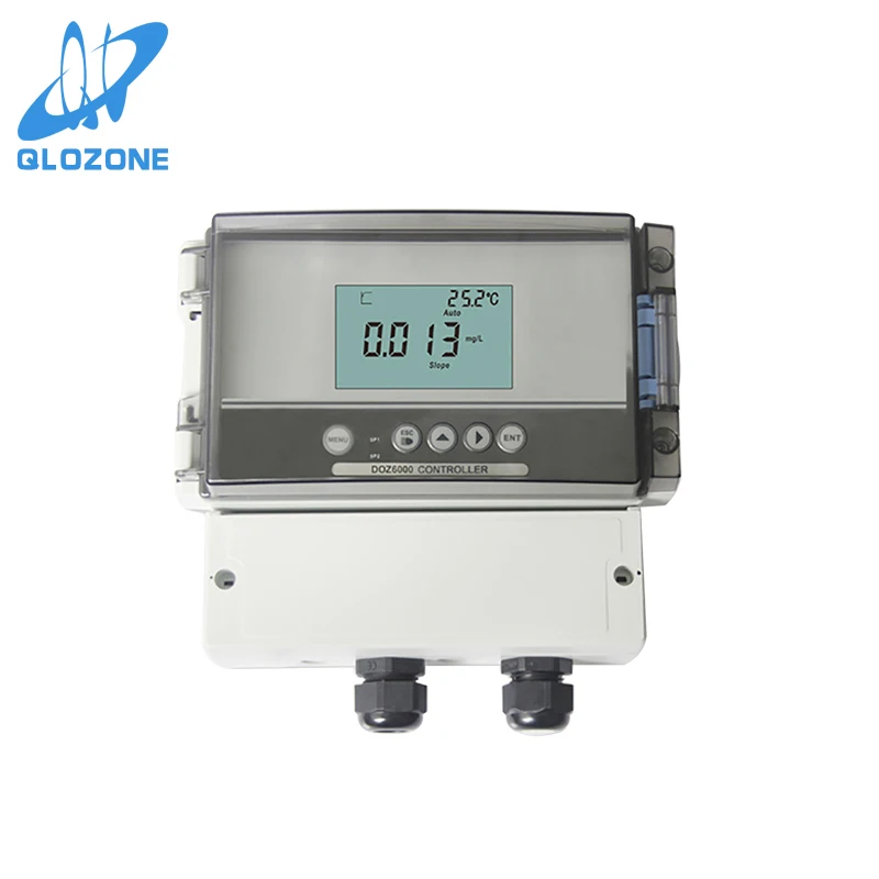 24/7 Online Dissolved Ozone Monitor Detector Analyzer 0-20mg/L