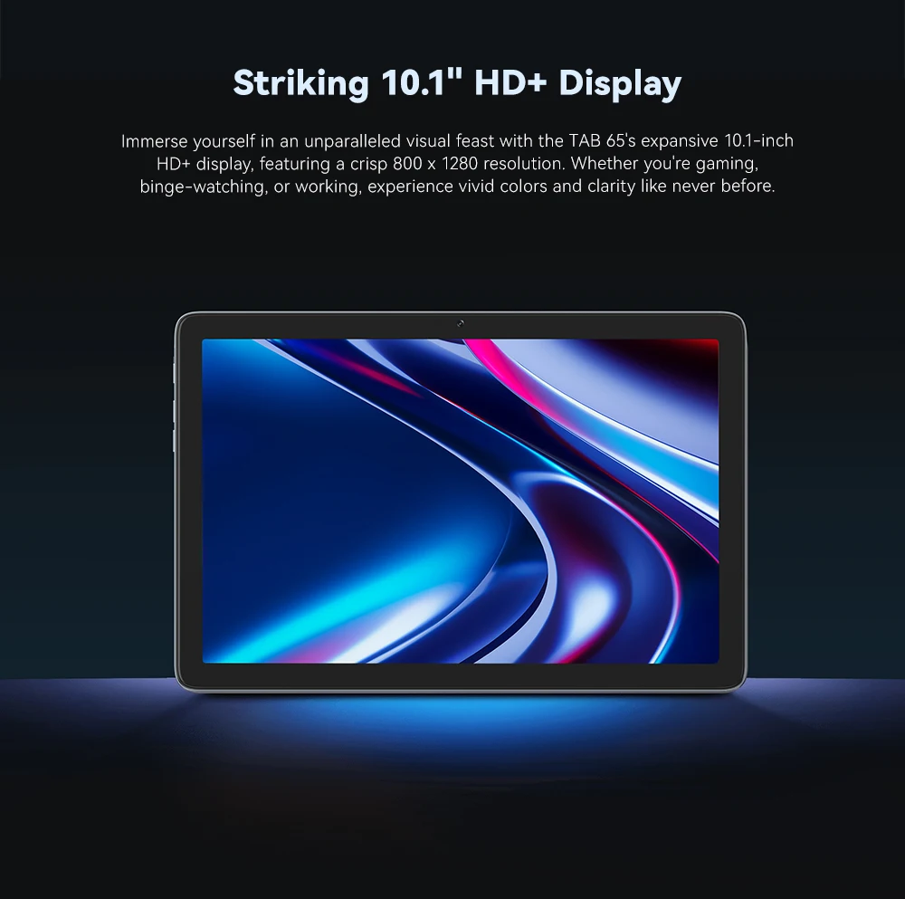 [Ship From UK]Cubot TAB 65 10.1-Inch HD+ 90Hz Screen Tablet Android 15 Octa-Core 12GB(4+8) RAM 128GB ROM 13MP 6200mAh OTG Pad PC