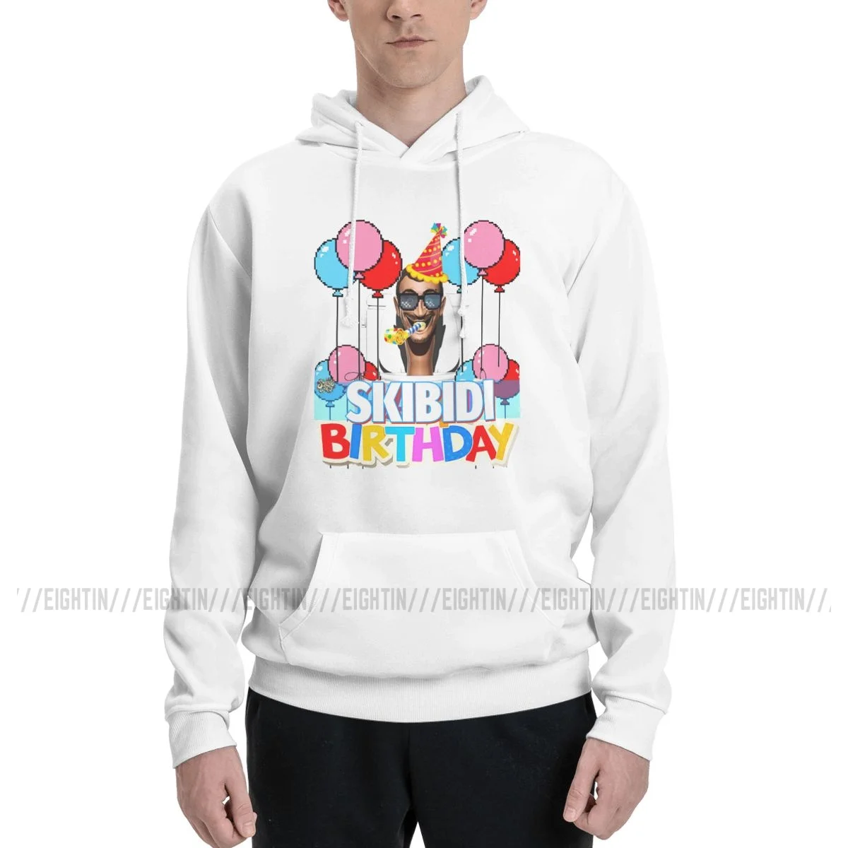 Skibidi Toilet Birthday Game Hoodies Men's High Quality Sweatshirts Winter Oversized Pullovers