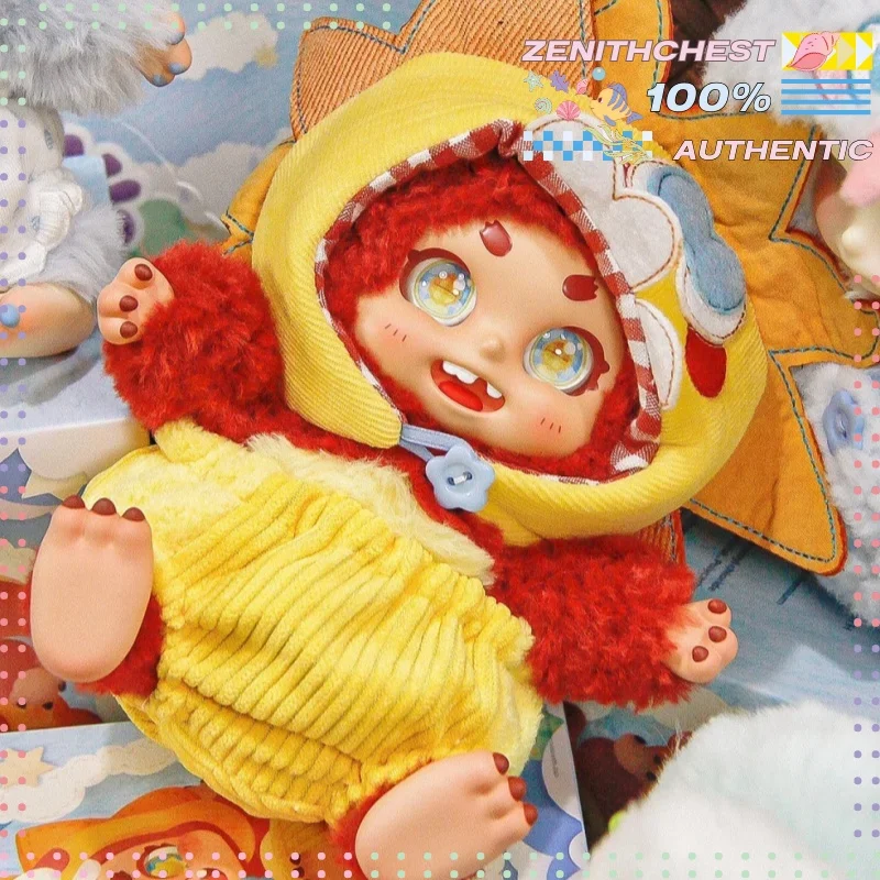 

Аутентичная серия Sweet Cino Mood Surprise, виниловая слепая коробка для лица, очаровательный набор фигурок, мини-кукла для декора стола
