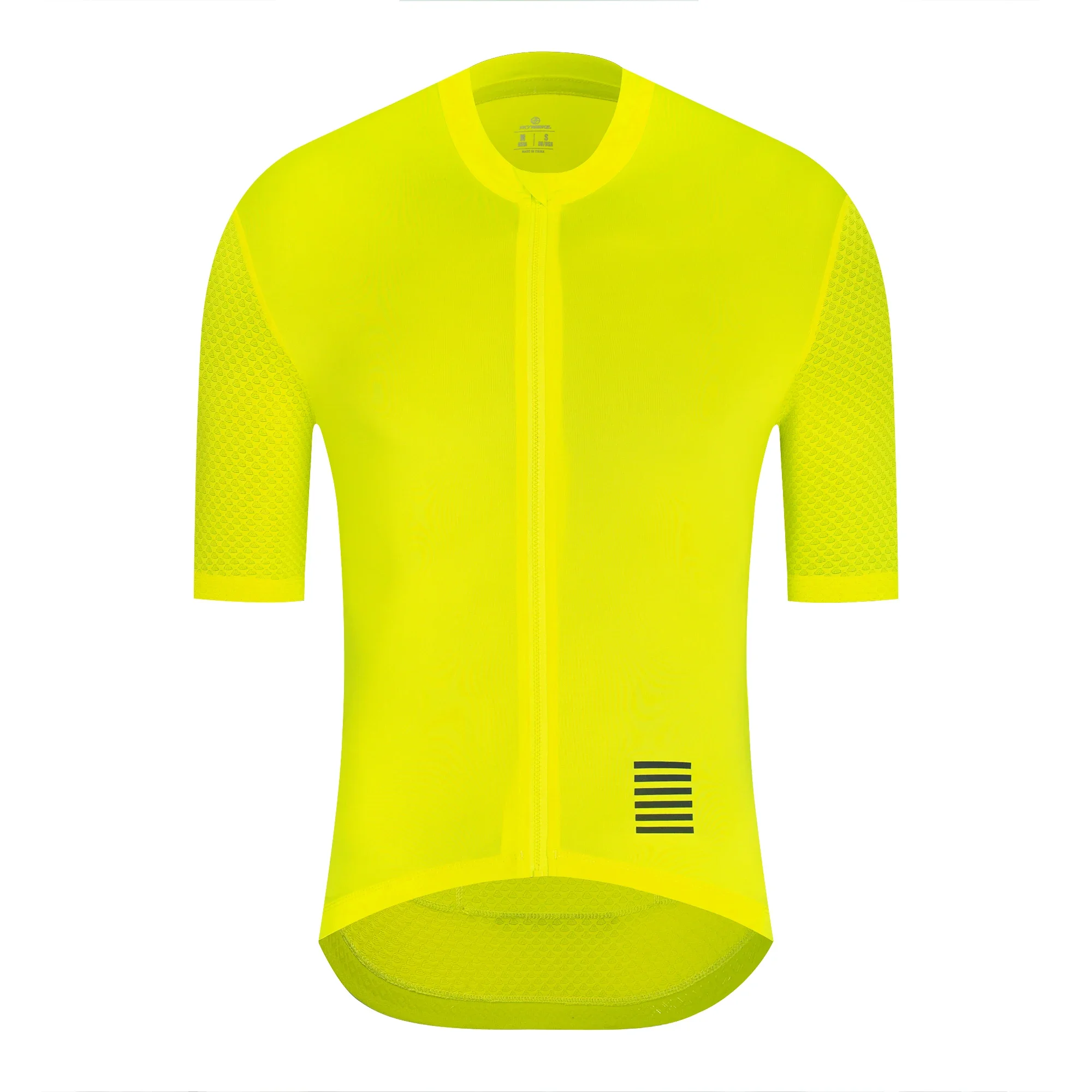 YKYWBIKE Sommer Herren Pro Radtrikot Atmungsaktive MTB Shorts Ärmel Fahrradbekleidung Taschen Mountainbike Rennrad – Detail 26