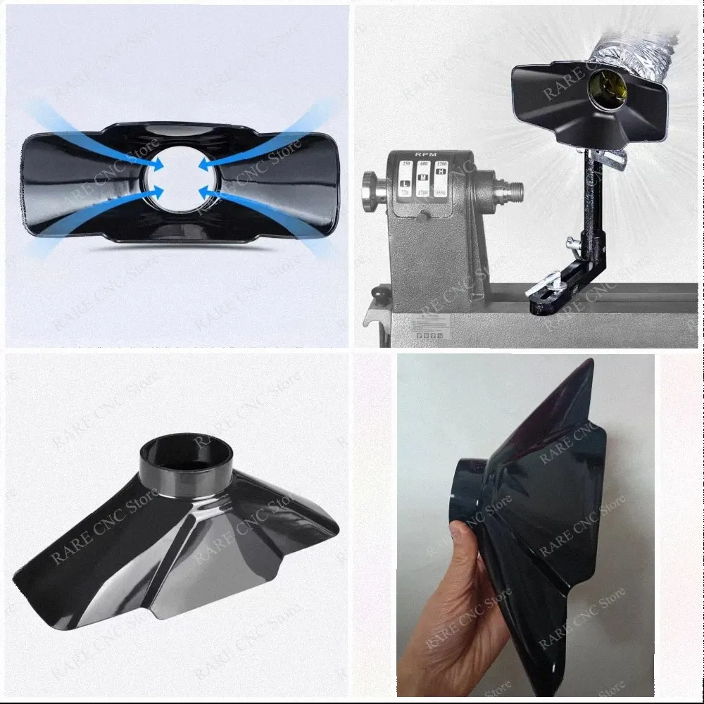 Flat Silicone Anti-static Dust Cover Shield Guard, Dustproof Protective Cap for Woodworking Lathe Machine & Workshop Tools