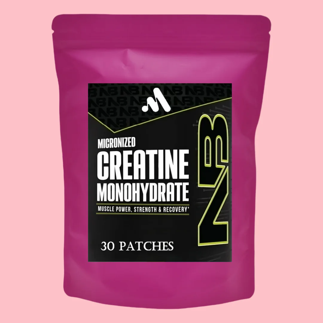 

30 пластырей Креатин Моногидрат Трансмические пластыри — поддержка мышц, сотовая энергия и когнитивная функция