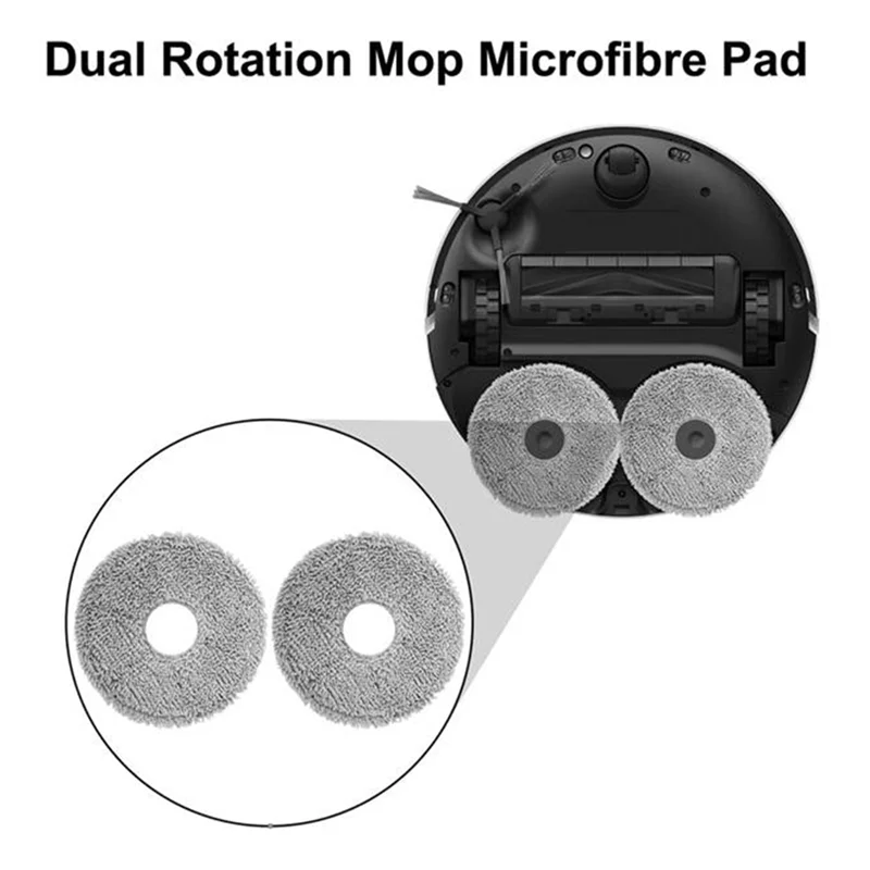 

BAAM-Vacuum Cleaner Accessories 12 PCS Cleaning Rag For Irobot Roomba Plus 405 Combo/505 Combo