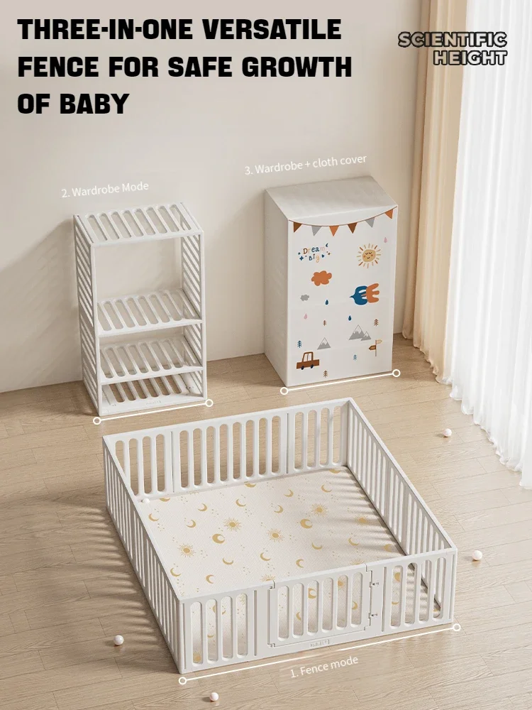 Customized Bed Fence Baby Safety Door Guardrail Children Bedside Barrier with Vertical Lift Sturdy and Stable