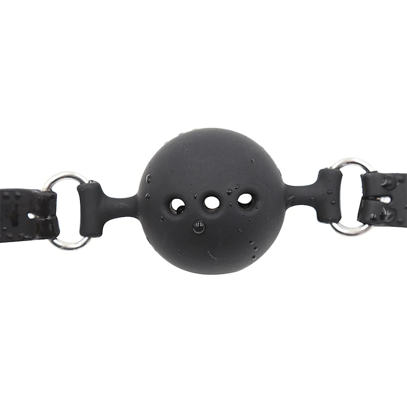 3 Sizes Soft Safety Silicone Open Mouth Gag Ball Bdsm Bondage Gear Erotic Product Sex Toys For Couples Two Woman Men Adult Games