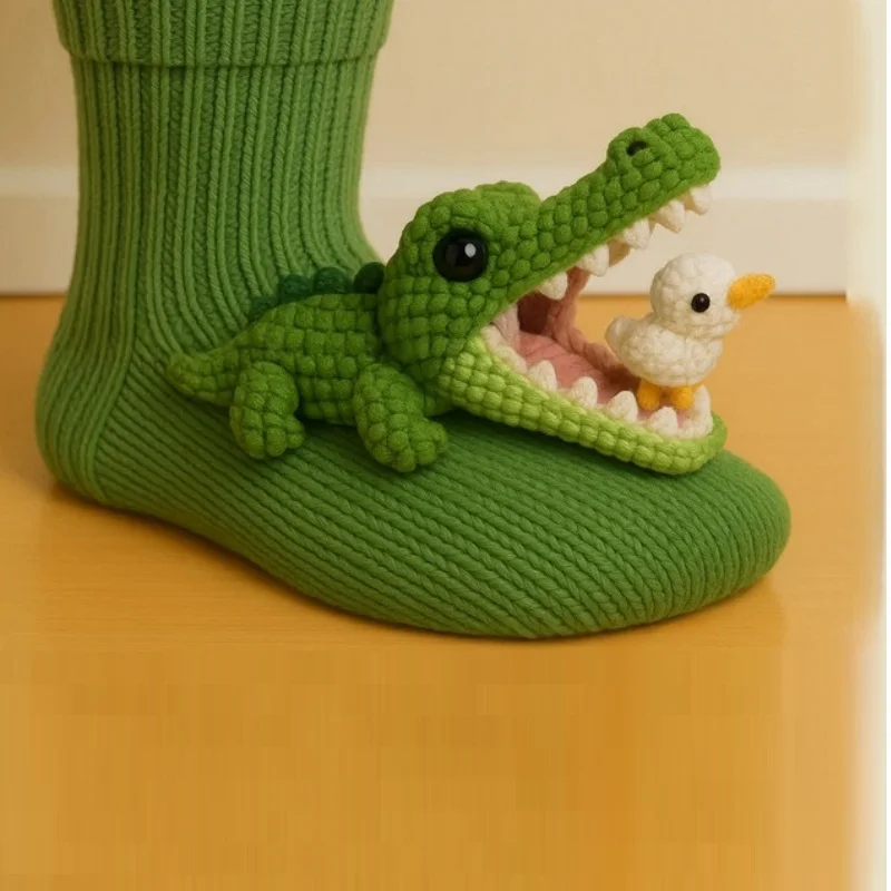 متماسكة البساط الجوارب للدفء الرجال الجوارب عيد الميلاد ألعاب من القطيفة الجوارب النسائية عيد الميلاد الرنة الإغاثة النحت عيد الميلاد تخزين #5