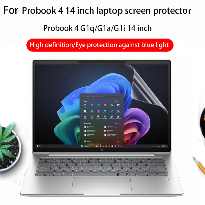 

Защитная пленка для экрана ноутбука HP ProBook 4 G1a 14 G1i, 14-дюймовая маска для клавиатуры компьютера ProBook 4 G1q, аксессуары для защиты экрана пленки
