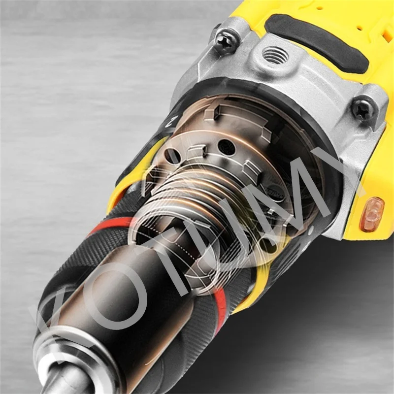 21V Cordless Drill Rechargeable Electric Screwdriver Brushless Lithium Battery Household Multi-function 2 Speed Power Tools