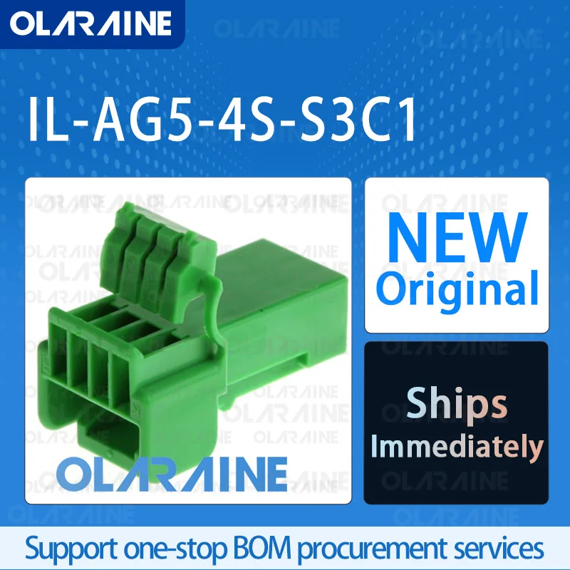 

20/50/100Pcs IL-AG5-4S-S3C1 100% brand new and original IC chip Automotive connectors 4 Position 3 A