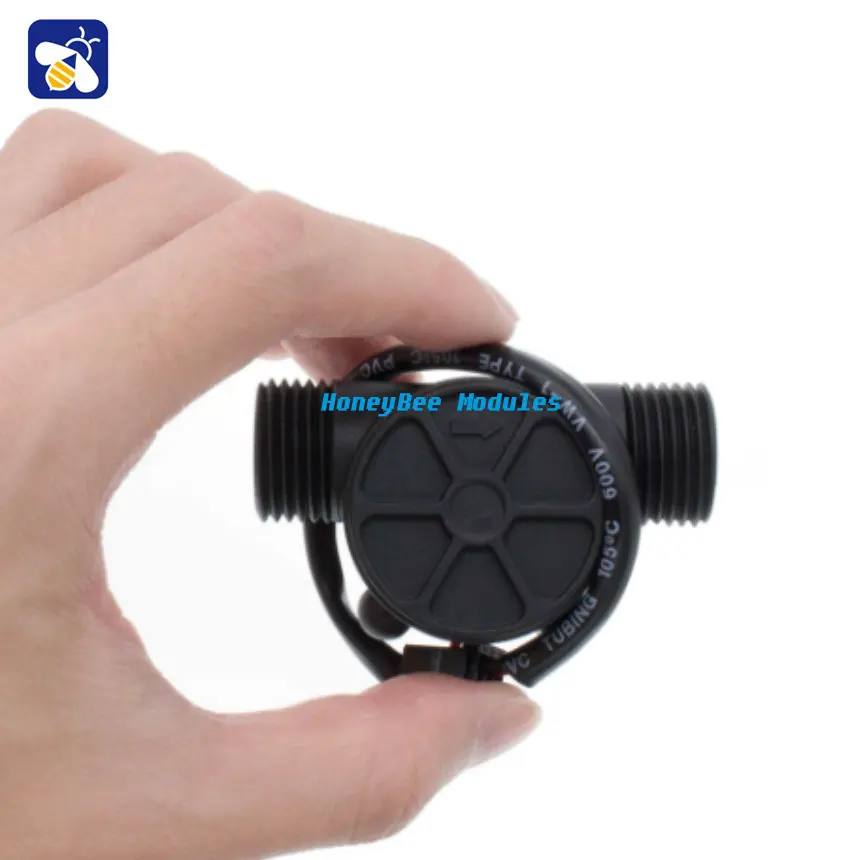 YF-S201 water flow sensor 4/6 point G1/2/3/4 interface FS300A water dispenser hall flow meter