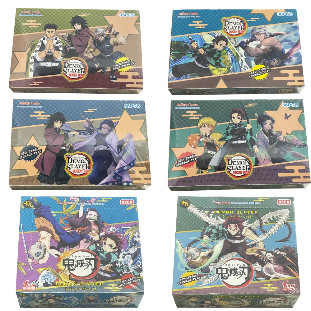 Nouvelles cartes Demon Slayer 2026 Infinite Train SSP, Carte Rare Diamant, Cartes de Collection Personnages Tanjirou Kamado Nezuko