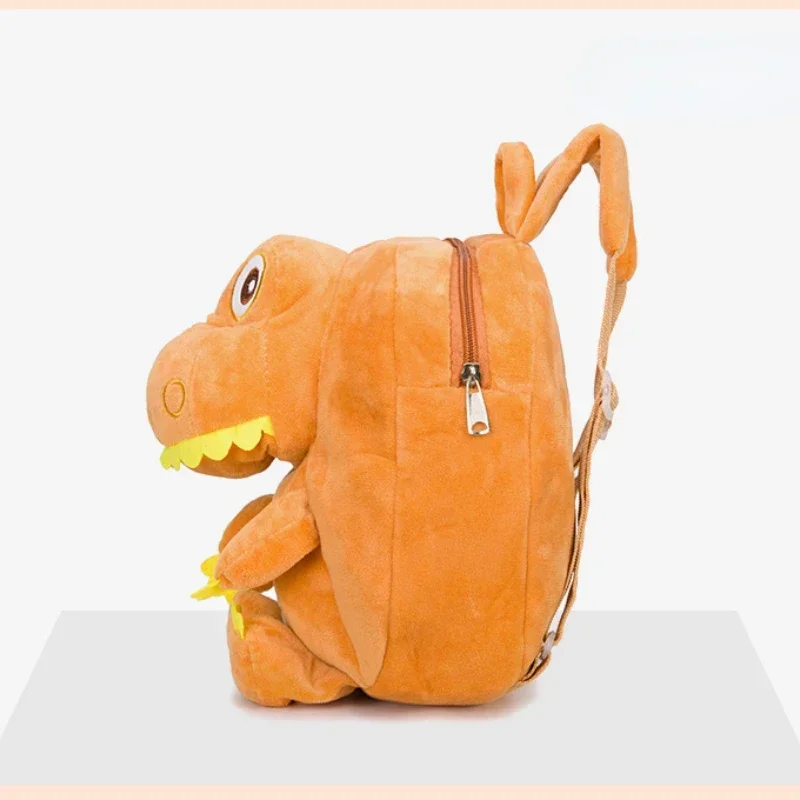 Stuffed Toy Children Plush Backpack Cartoon Dinosaur Kindergarten School Bags Cute Mini Baby Bag Light Boy Girls Gifts Mochilas