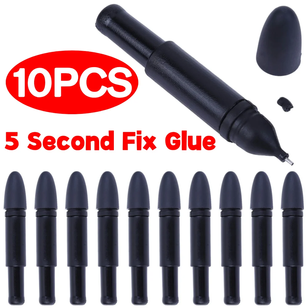 5 Second Fix Glue Portable Black Plastic Liquid Plastic Welding Kit Bonds and Cures in Seconds for Home Repair for Glass Light