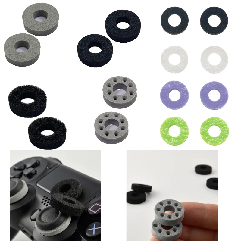 12Pcs Aim Assist Rings Motion Control Rings For Steam Deck/PS5/PS4/Switch PRO/Xbox  Auxiliary Sponge Ring Precision Rings