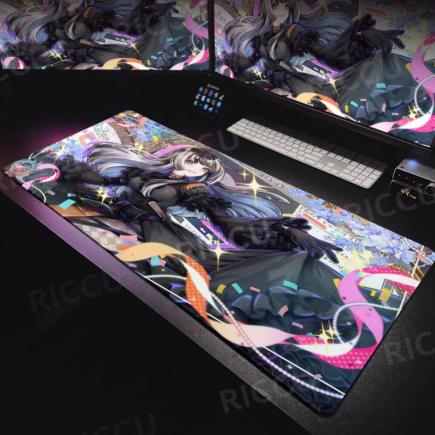 Anime Juufuutei Raden Mouse Pad Anti Slip Base Office Keyboard Expansion Pad Playmat Laptop TableMat Gaming Pc Gamer Accessories