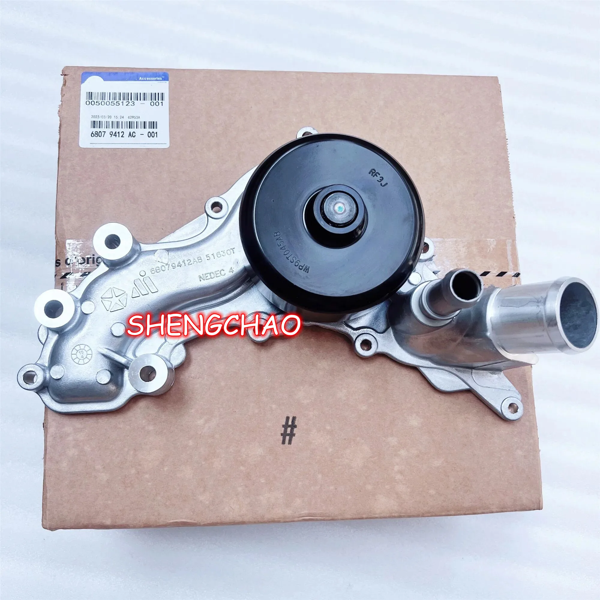 EngineWater Pump With Washer 68079412AC, 68079412AE Suitable For: 3.0L, 3.6L, Jeep Wrangler 2011-2019