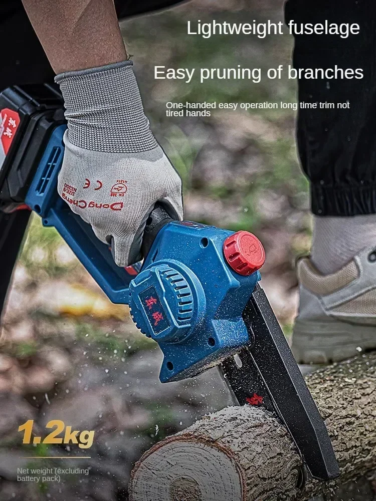 Powerful Electric Chainsaw for Woodcutting with Fast Charging Battery