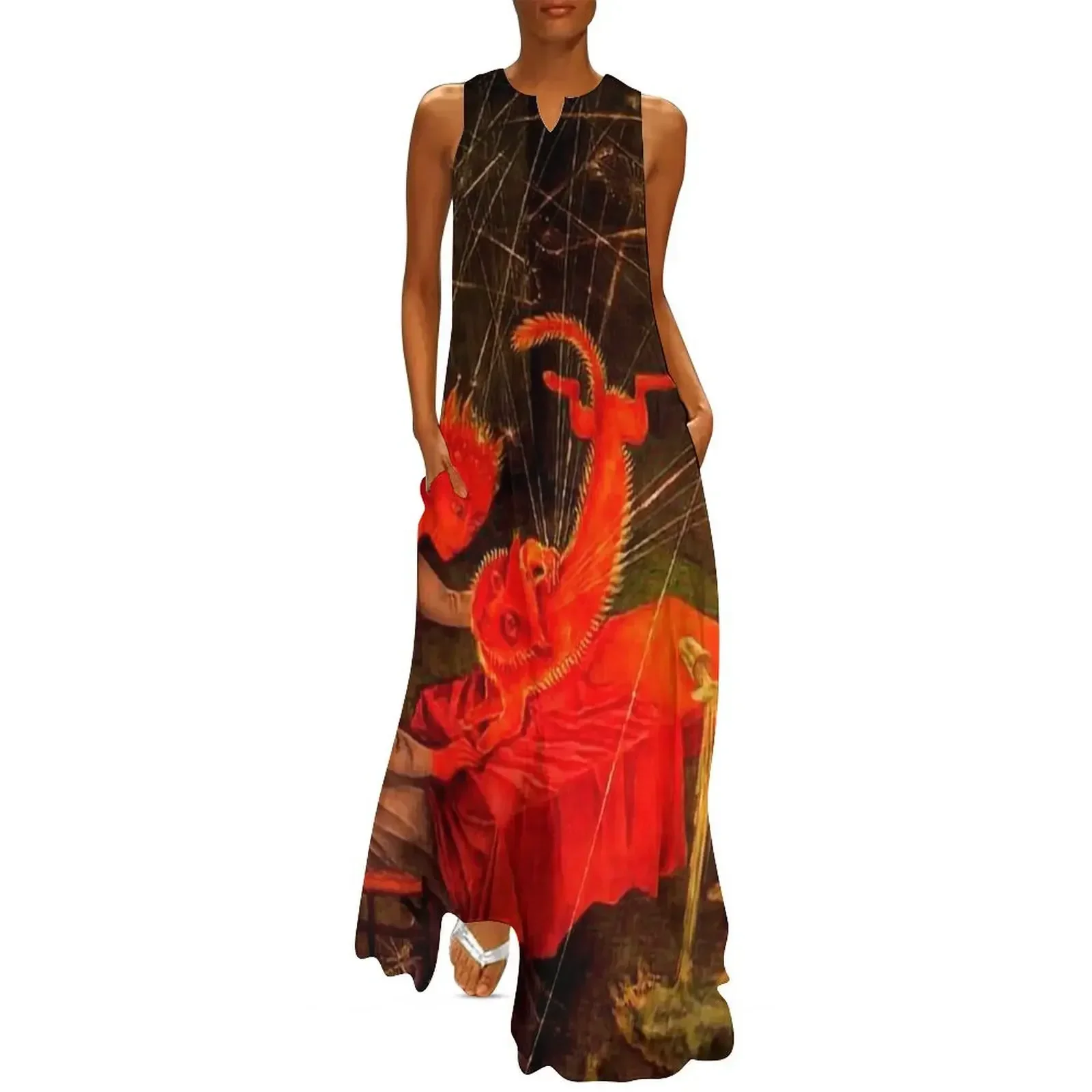 

Sympathy by Remedios Varo Long Dress luxury dress dress for women 2025 Women's summer long dresses korean style
