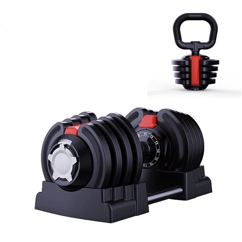

2025 Hot-Selling Adjustable Multi-Functional 3-in-1 Dumbbells, Home and Gym Weight Training Equipment