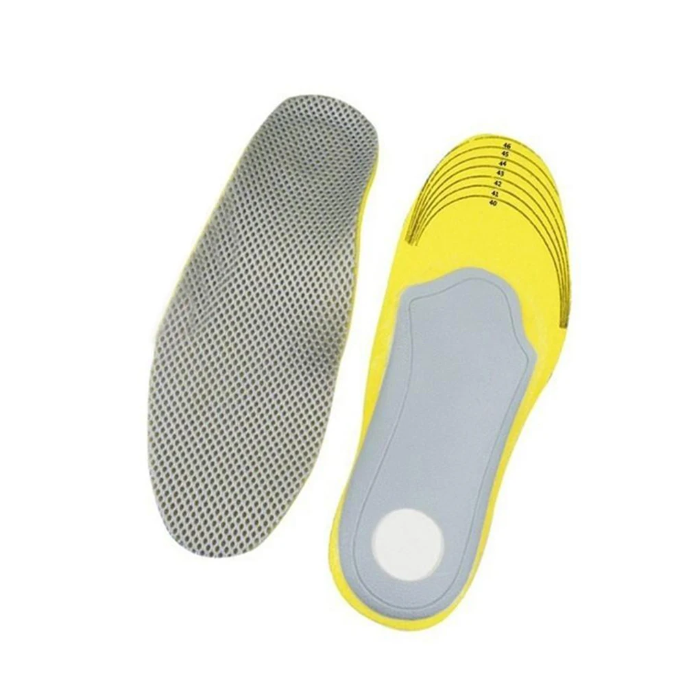 

Orthopedic Insoles Orthotic Shoes Pad High Support Breathable Cushion Shock Absorption Ergonomic Design Reduce Pressure