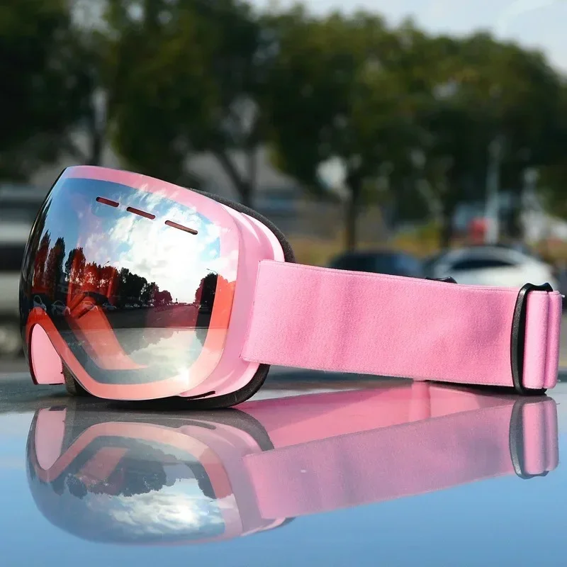 New Winter Ski Goggles Men Women Anti-fog Big Ski Mask UV400 Glasses Protection Skiing  Snow Snowboard Goggles