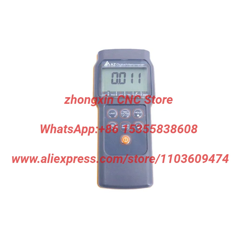 AZ82152 Digital Manometer High Performance Pocket Size 15 Psi Economic Pressure Gauge Differential Pressure Meter Tester